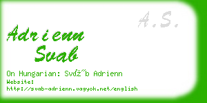 adrienn svab business card